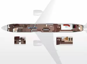 Boeing 787-8 - kabin düzeni ve özellikleri