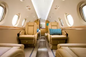 Hawker 750 — салон