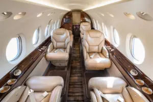 Hawker 800XP — салон