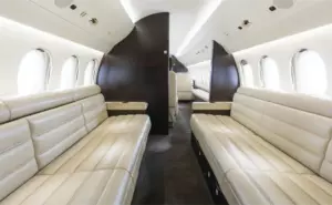 Falcon 7X, OE-LRR — салон