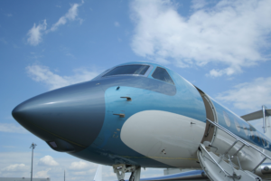Gulfstream G550, OE-LCZ — экстерьер