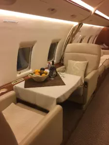 Challenger 604, RA-67228 — салон