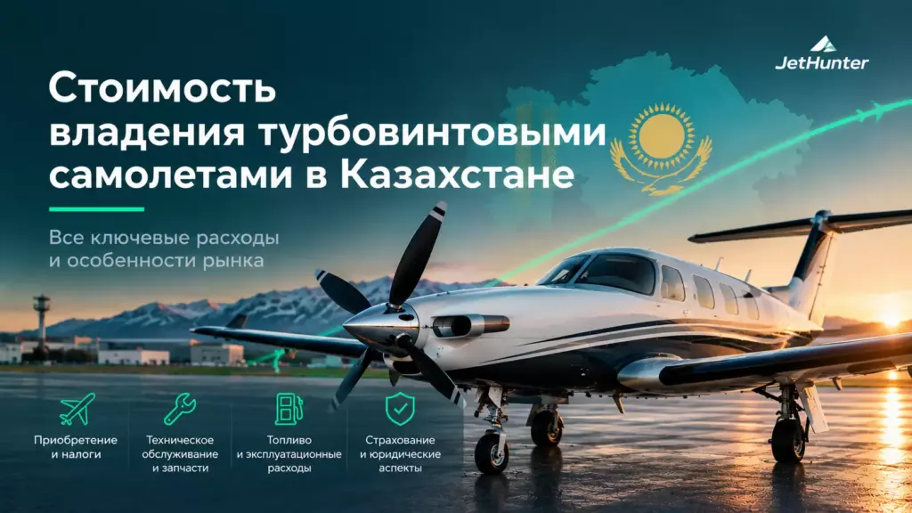 The cost of owning a turboprop aircraft in Kazakhstan