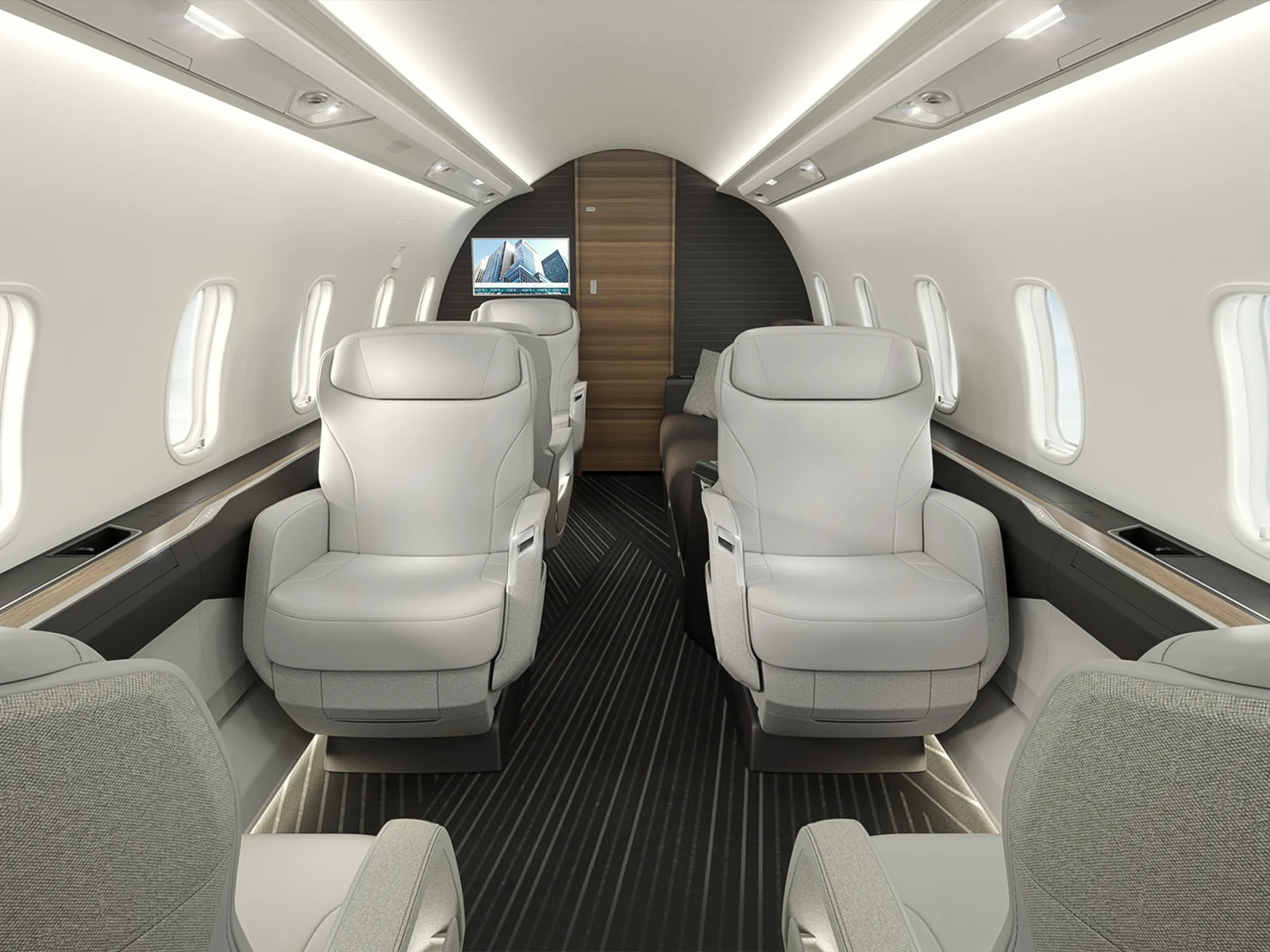 Challenger 3500 — салон
