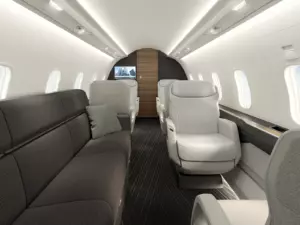 Challenger 3500 — салон