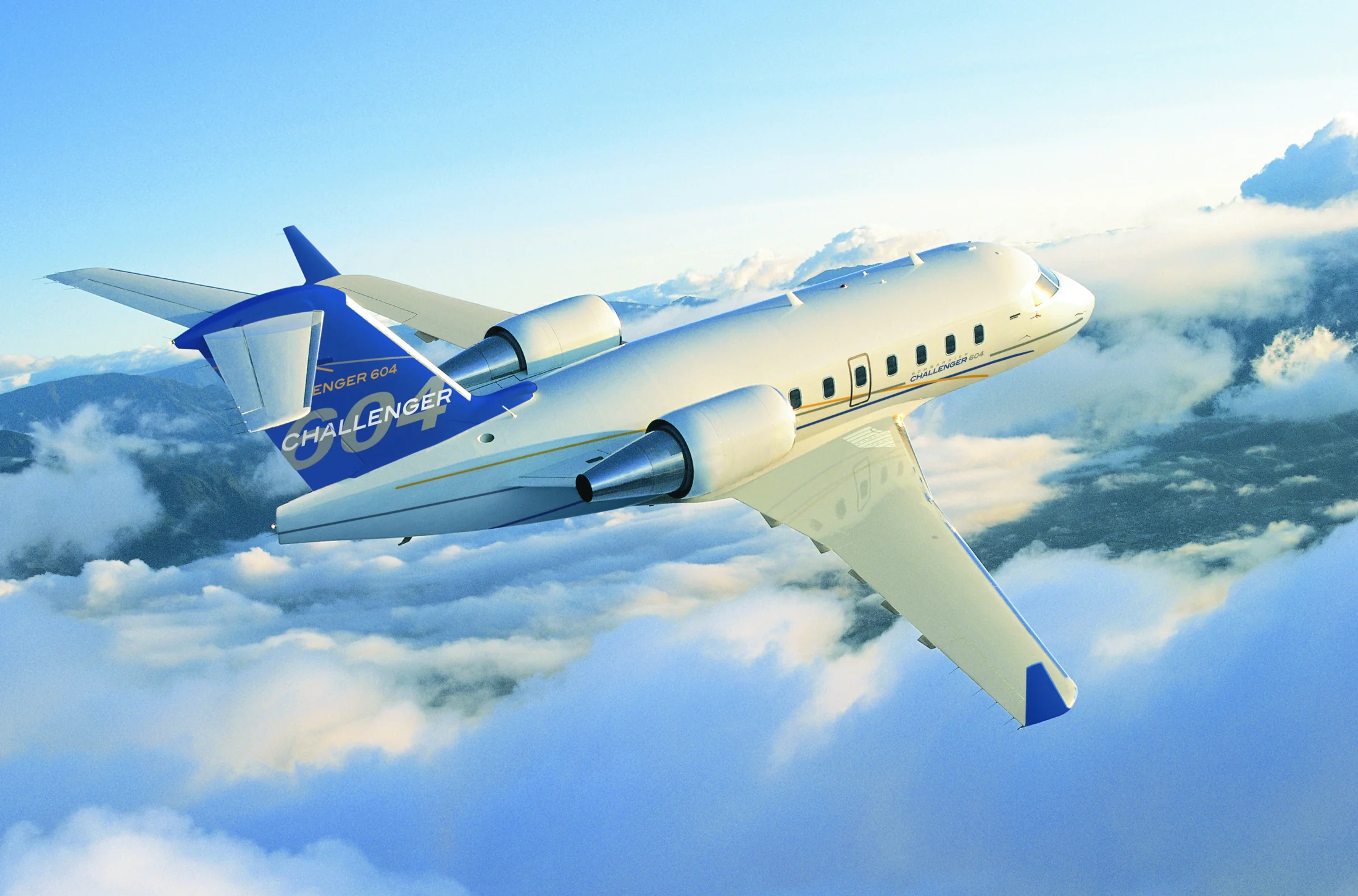 Challenger 604 — сыртқы