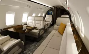 Challenger 650 — салон