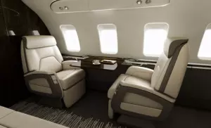 Challenger 650 — салон