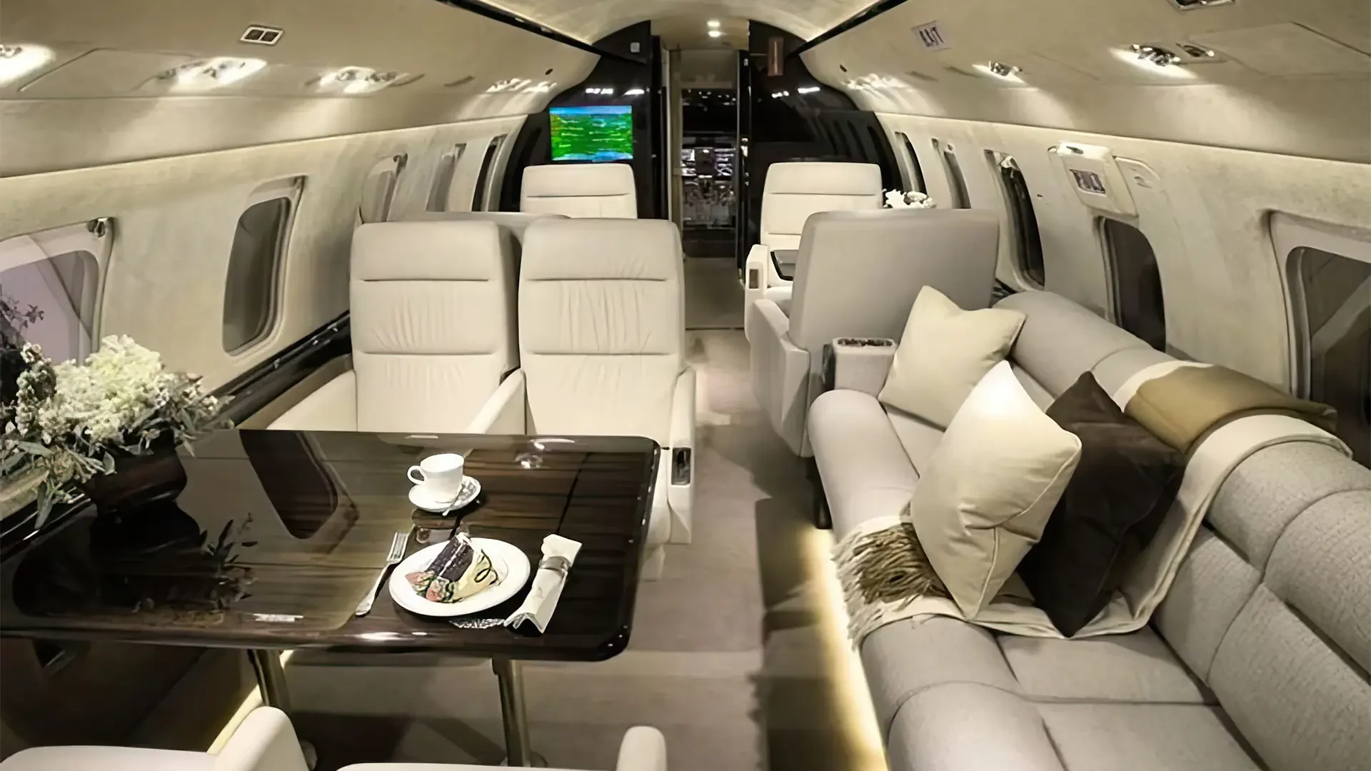 Challenger 800 — salon