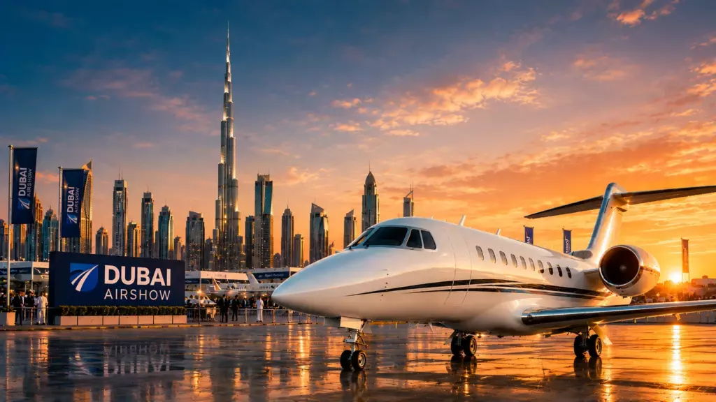 Dubai Airshow на частном самолёте: логистика и ограничения