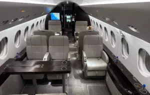 Falcon 2000EX EASy - iç mekan