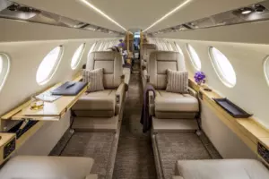 Falcon 50EX — салон