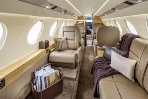 Falcon 50EX — салон