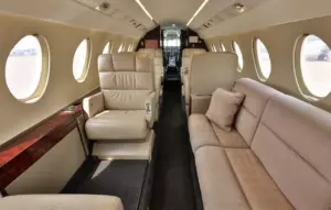 Falcon 50EX — салон