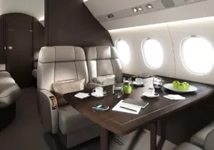Falcon 900LX — салон