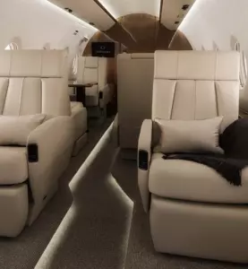 Gulfstream G280 — salon