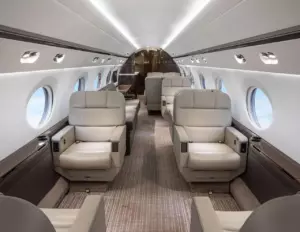 Gulfstream G350 — salon