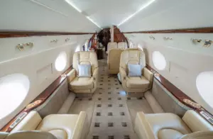 Gulfstream G350 — salon