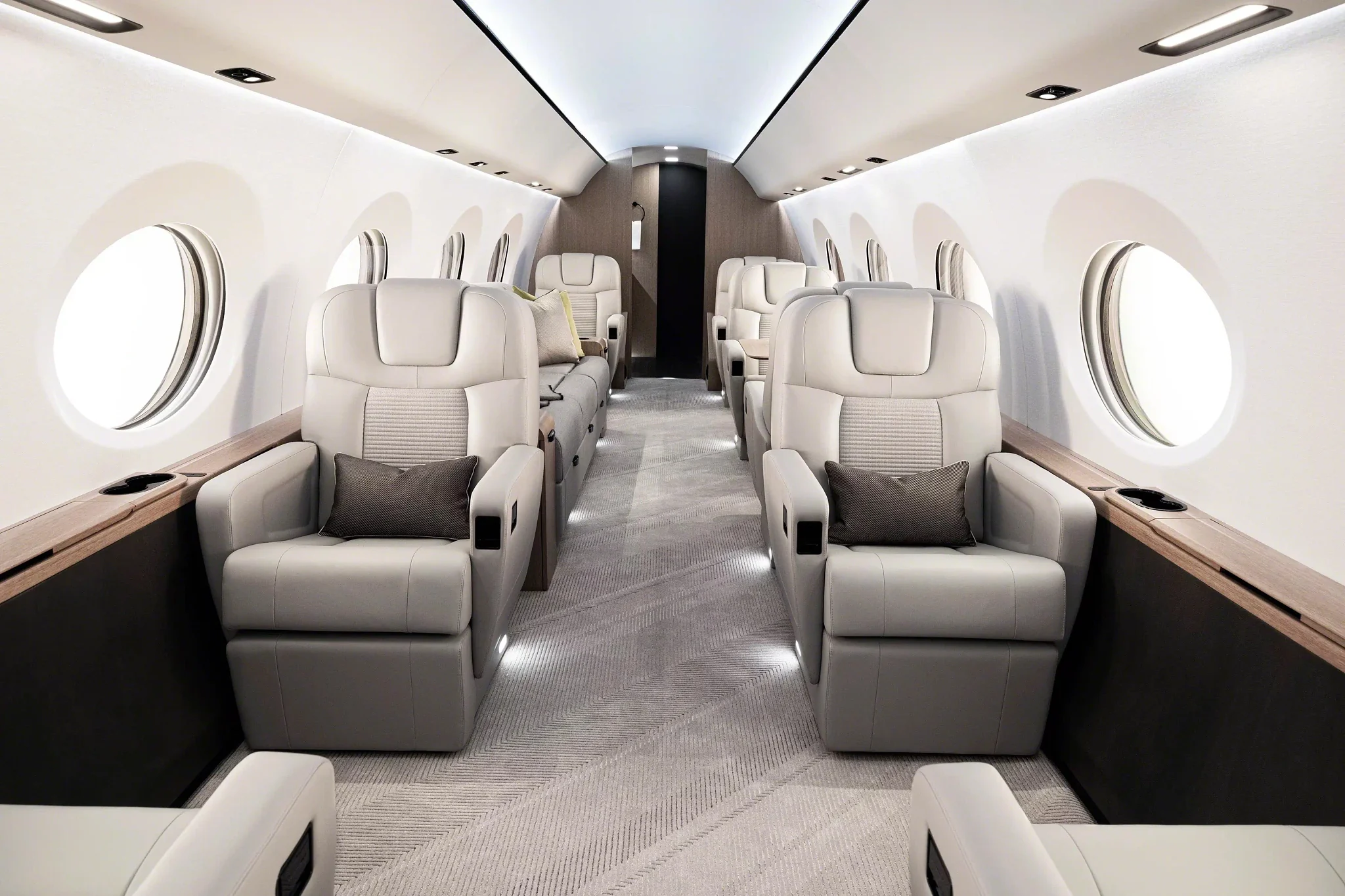 Gulfstream G400 - salon