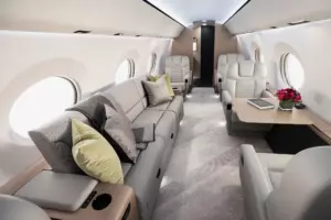 Gulfstream G400 - salon
