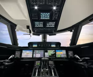 Gulfstream G400 - salon
