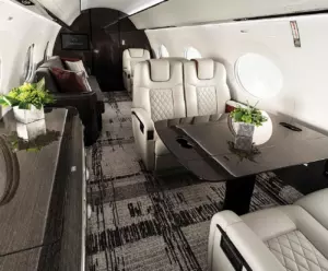 Gulfstream G600 - salon