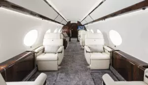 Gulfstream G650 — salon