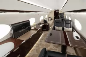 Gulfstream G800 - salon