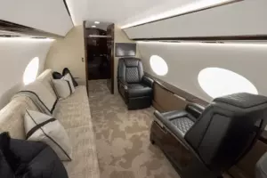Gulfstream G800 - salon