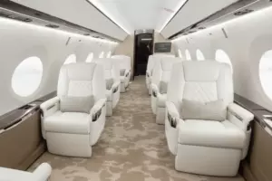 Gulfstream G800 - salon