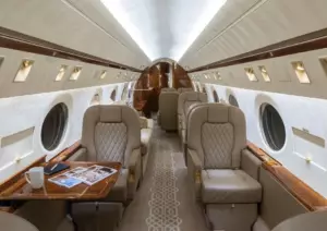 Gulfstream G-IVSP — salón