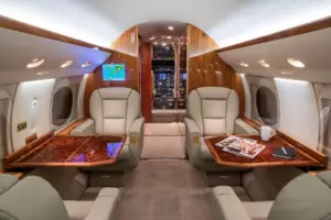 Gulfstream G-IVSP — salón