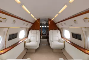 Gulfstream G-IVSP — salón