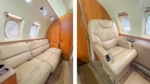 Hawker 1000 — salon