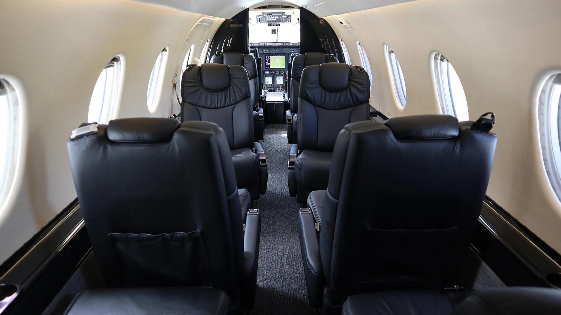 Hawker 400XP — salon