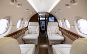 Hawker 900XP — salon