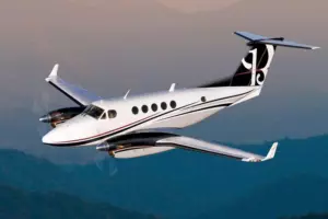 Beechcraft King Air B200 – interior
