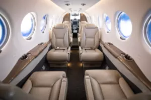 King Air 350i — iç mekan