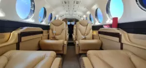 King Air 350i — iç mekan