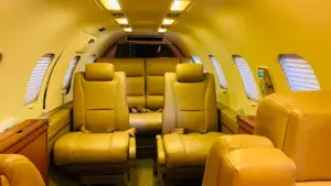 Learjet 31A — salon