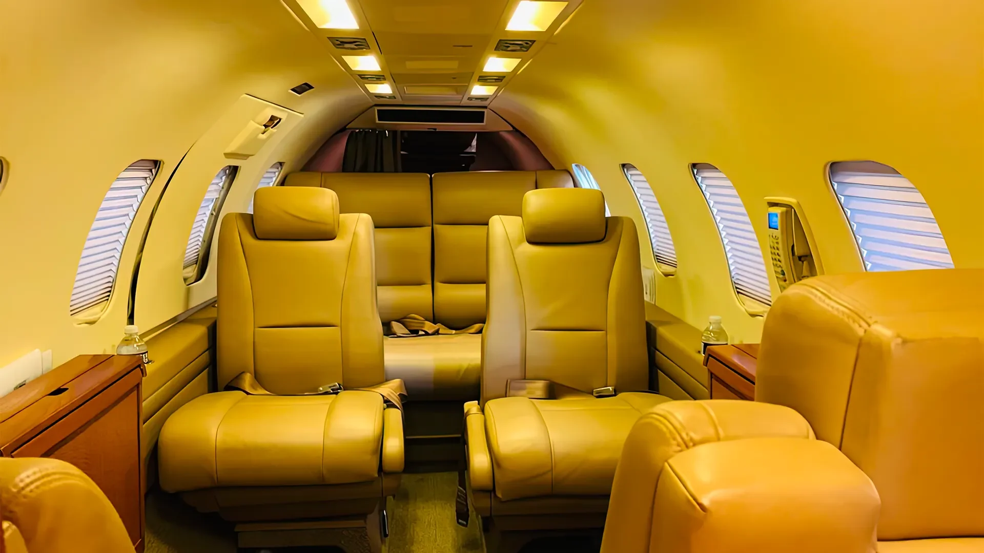 Learjet 31A — salon