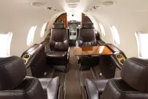 Learjet 31A — salon