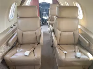 Learjet 35A — salon