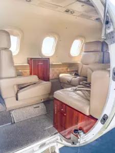 Learjet 35A — salon