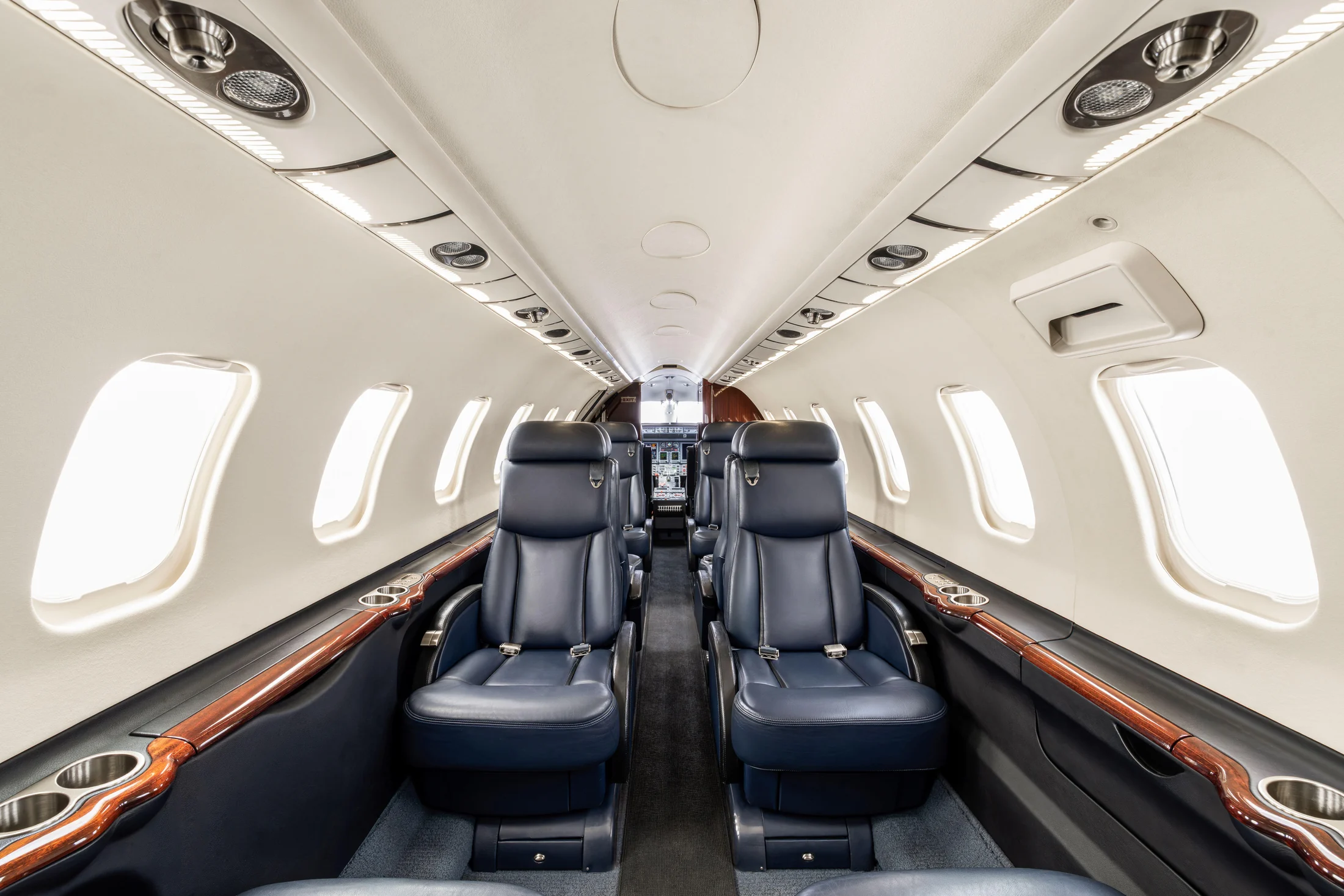 Learjet 45 — salon
