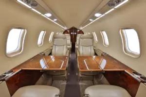 Learjet 45 — salon