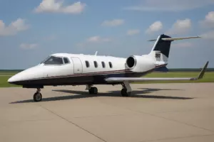 Learjet 55 — dış cephe