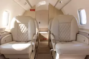 Learjet 60 — salon
