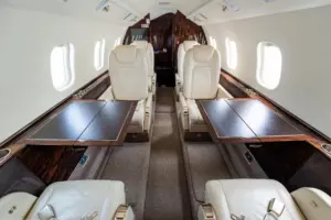 Learjet 60 — salon