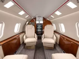 Learjet 60 — salon